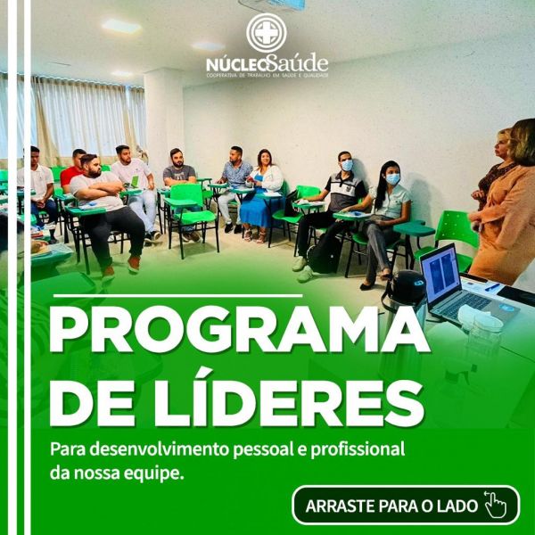 'Programa de líderes' é promovido pela Núcleo Saúde